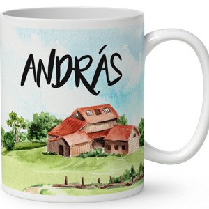 Névvel kérhető - Gazda manó lovakkal mintás bögre - otthon & életmód - konyhafelszerelés, tálalás - tálalás - bögre & csésze - Meska.hu