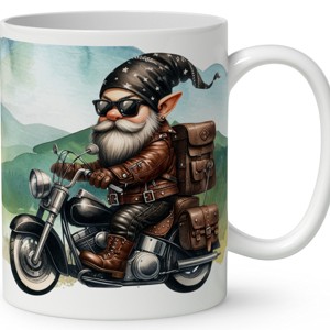 Névvel kérhető - Úton - Motoros manó mintás bögre - otthon & életmód - konyhafelszerelés, tálalás - tálalás - bögre & csésze - Meska.hu