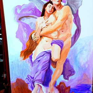 Olajfestmény , Művészet, Festmény, Festmény vegyes technika, Festészet, MESKA