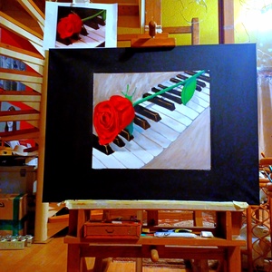 Olajfestmény  - művészet - festmény - olajfestmény - Meska.hu