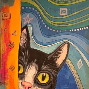 Akril kép, Művészet, Festmény, Akril, , MESKA