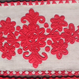 Kalotaszegi írásos hímzésű terítő (2 db) - otthon & életmód - dekoráció - asztal és polc dekoráció - asztaldísz - Meska.hu