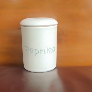 Feliratos fűszertartó, Otthon & Életmód, Konyhafelszerelés, tálalás, Konyhai tárolás, Fűszertartó, Kerámia, MESKA