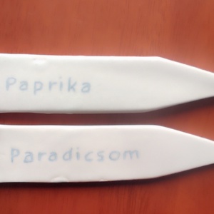 Ágyásjelölő, növényjelölő táblácska - otthon & életmód - ház & kert - növény & veteményes - Meska.hu