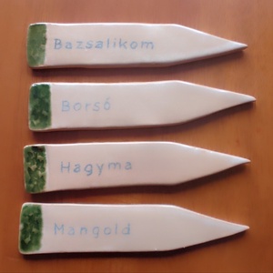 Ágyásjelölő, növényjelölő táblácska - otthon & életmód - ház & kert - növény & veteményes - Meska.hu