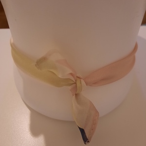 Nyári textil nyaklánc - ékszer - nyaklánc - hosszú nyaklánc - Meska.hu
