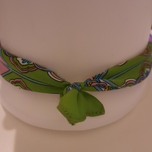 Mintás textil nyaklánc. - ékszer - nyaklánc - medál nélküli nyaklánc - Meska.hu