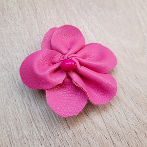 Kitűző - virág pink színben, Ékszer, Kitűző és Bross, , MESKA
