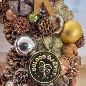 Boldog Új Évet kopogtató  - otthon & életmód - dekoráció - ajtó- és ablak dekoráció - ajtódísz & kopogtató - Meska.hu