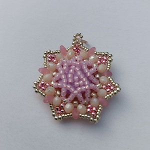 Csillag alakú rózsaszín medál - ékszer - nyaklánc - medál - Meska.hu Csillag alakú rózsaszín medál - ékszer - nyaklánc - medál - Meska.hu