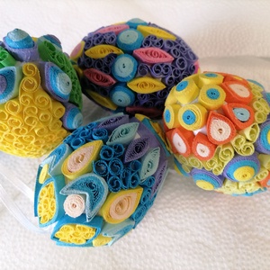 Húsvéti Quilling tojások - otthon & életmód - dekoráció - Meska.hu