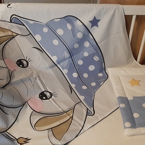 Nyári csecsemő takaró-párna szett - otthon & életmód - babaszoba, gyerekszoba - szett kiságyba - Meska.hu