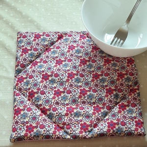 Patchwork textil edényalátét - otthon & életmód - konyhafelszerelés, tálalás - sütés, főzés - edényalátét - Meska.hu