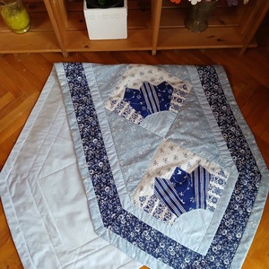 Patchwork terítő, Otthon & Életmód, Konyhafelszerelés, tálalás, Tálalás, Terítő, Varrás, Patchwork, foltvarrás, MESKA