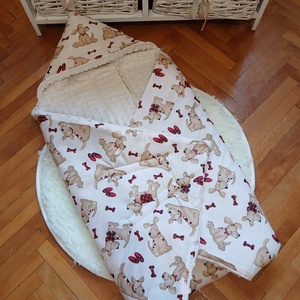 Babahordozó takaró, Otthon & Életmód, Babaszoba, gyerekszoba, Babatakaró, gyerek pléd, Varrás, MESKA