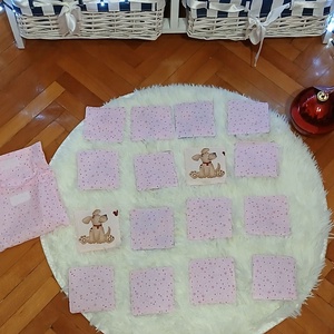 Textil memóriajáték - játék & sport - készségfejlesztő és logikai játék - memória játékok - Meska.hu