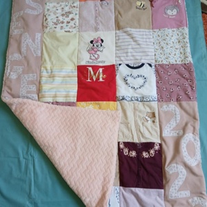 Patchwork emléktakaró - otthon & életmód - babaszoba, gyerekszoba - babatakaró, gyerek pléd - Meska.hu
