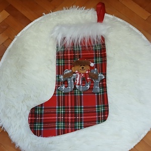 Felakasztható 3D mikuláscsizma, Karácsony, Mikulás, Mikulás csizma és zokni, Varrás, MESKA