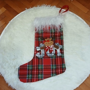 Felakasztható 3D mikuláscsizma, Karácsony, Mikulás, Mikulás csizma és zokni, Varrás, MESKA
