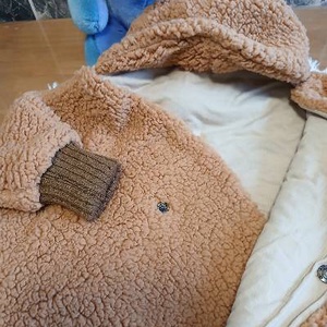 Teddy bélelt babacsillag - ruha & divat - babaruha & gyerekruha - gyerek kabát, dzseki - Meska.hu