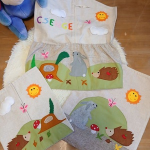 Bölcsődei, óvodai zsák szett - Meska.hu