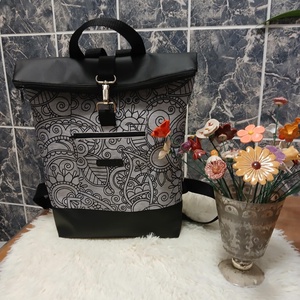 Roll top hátizsák, Táska & Tok, Hátizsák, Roll top hátizsák, Varrás, MESKA