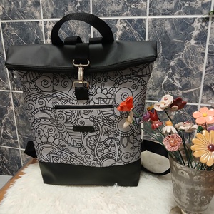 Roll top hátizsák - táska & tok - hátizsák - roll top hátizsák - Meska.hu