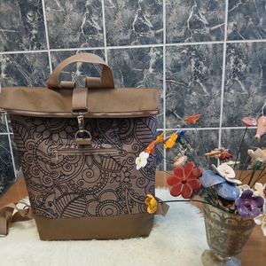 Roll top hátizsák - Meska.hu