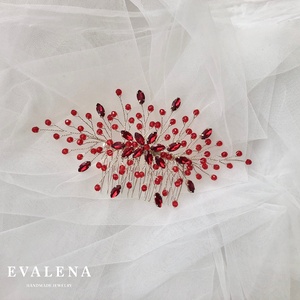 Menyecske fésűs hajdísz - esküvő - hajdísz - kontydísz & hajdísz - Meska.hu