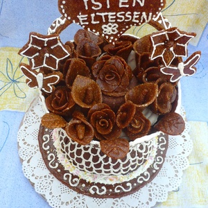 Grillázstorta, grillázs torta esküvőre, születésnapi, névnapi ajándék -  - Meska.hu