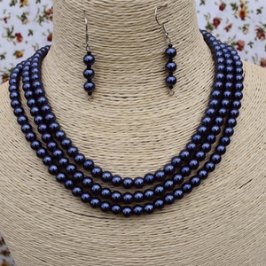 Gyöngyös fülbevaló - Meska.hu