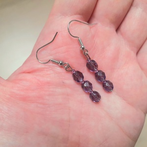 Gyöngyös fülbevaló - ékszer - fülbevaló - lógó fülbevaló - Meska.hu