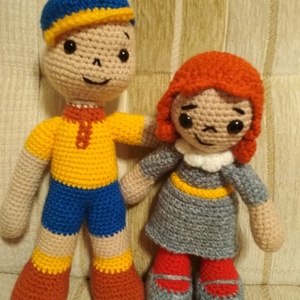 Caillou és Rozi - játék & sport - baba & babaház - baba - Meska.hu