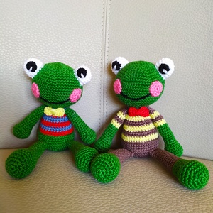 Félix a béka - játék & sport - plüssállat & játékfigura - béka - Meska.hu
