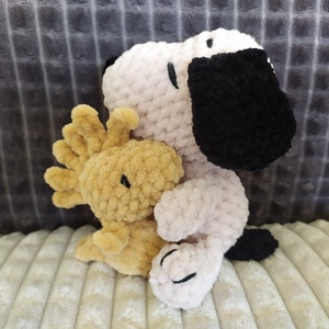 Snoopy és barátja Woodstock  - Meska.hu