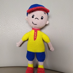 Caillou és Rozi - játék & sport - plüssállat & játékfigura - plüss mesefigurák - Meska.hu