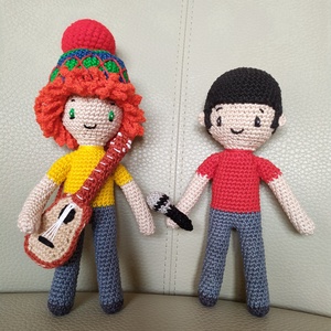 Tompeti és Csillagszemű figurák  - Meska.hu