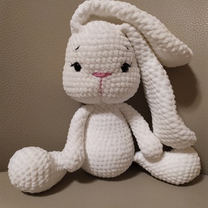 Hosszú fülü nyuszi, Játék & Sport, Plüssállat & Játékfigura, Nyuszi, Horgolás, MESKA