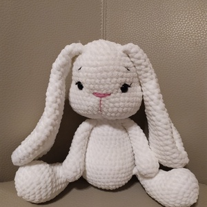 Hosszú fülü nyuszi - játék & sport - plüssállat & játékfigura - nyuszi - Meska.hu