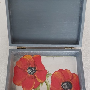 Pipacsos doboz - ékszer - ékszertartó - ékszerdoboz - Meska.hu Pipacsos doboz - ékszer - ékszertartó - ékszerdoboz - Meska.hu