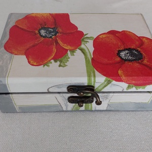 Pipacsos doboz - ékszer - ékszertartó - ékszerdoboz - Meska.hu Pipacsos doboz - ékszer - ékszertartó - ékszerdoboz - Meska.hu