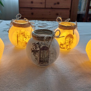 Mécsestartó fűszertartóból - otthon & életmód - gyertya, illat, aroma - mécses és mécsestartó - Meska.hu