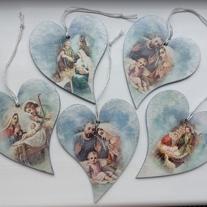 Karácsonyfadíszek - karácsony - karácsonyi lakásdekoráció - karácsonyfadíszek - Meska.hu