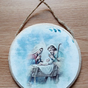 Jézus születése - otthon & életmód - dekoráció - fali és függő dekoráció - függődísz - Meska.hu