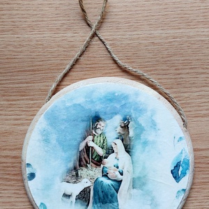 Jézus születése - otthon & életmód - dekoráció - fali és függő dekoráció - függődísz - Meska.hu