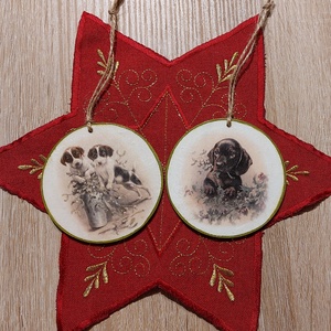 Kutyás díszek  - Meska.hu