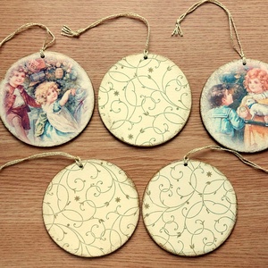 Karácsonyfadíszek - karácsony - karácsonyi lakásdekoráció - karácsonyfadíszek - Meska.hu