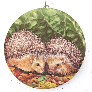 Sünis kép - otthon & életmód - dekoráció - kép & falikép - fából készült kép - Meska.hu