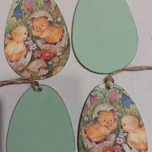 Húsvéti tojások - otthon & életmód - dekoráció - fali és függő dekoráció - függődísz - Meska.hu