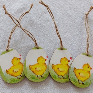 Hímes tojások - otthon & életmód - dekoráció - fali és függő dekoráció - függődísz - Meska.hu